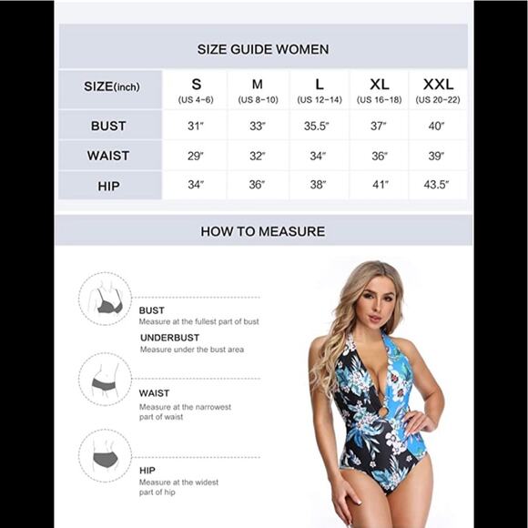 Vibesicily Surplice Neckline Halter Swimsuit - Picture 5 of 5